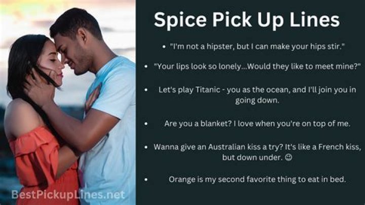 Place where someone might use a pickup line