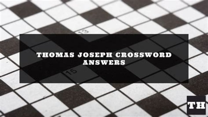 Praised Crossword Clue Thomas Joseph