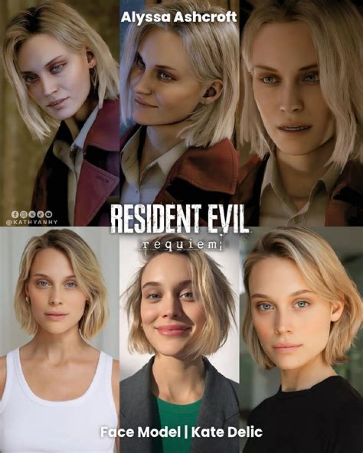 Resident Evil actress who is of Ukrainian descent: 2 wds.