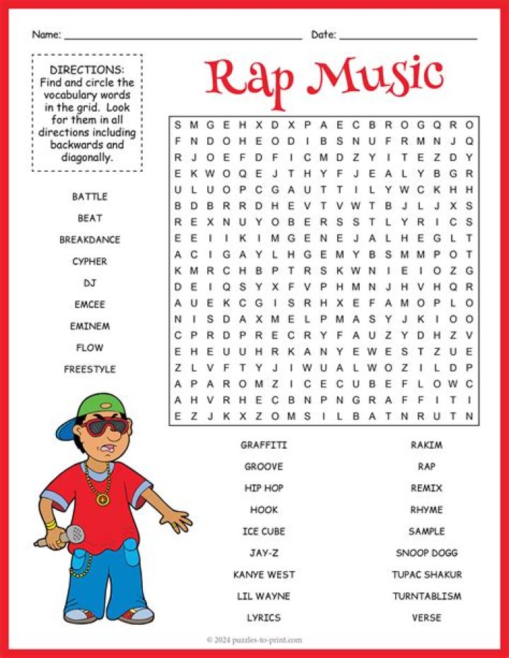 Set someone up to rap Crossword Clue Universal