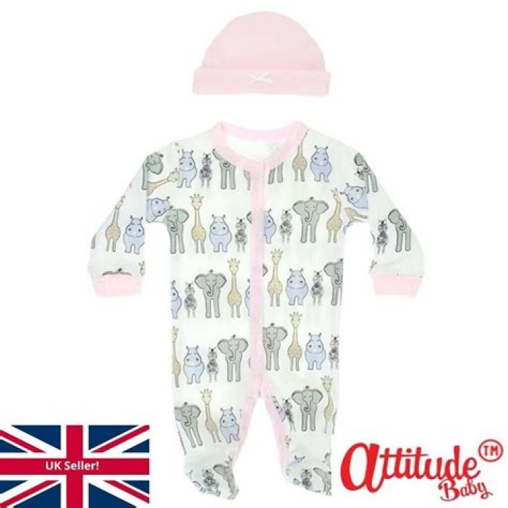 Single-piece garment for a baby