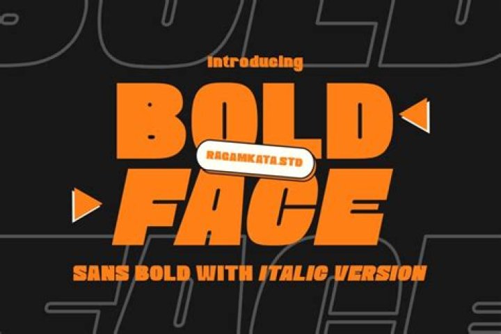 Slanted alternative to boldface type: Abbr.