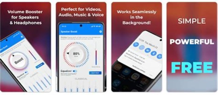 Sound boosters for short