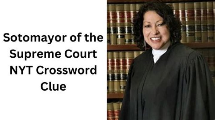 Supreme Court surname Crossword Clue