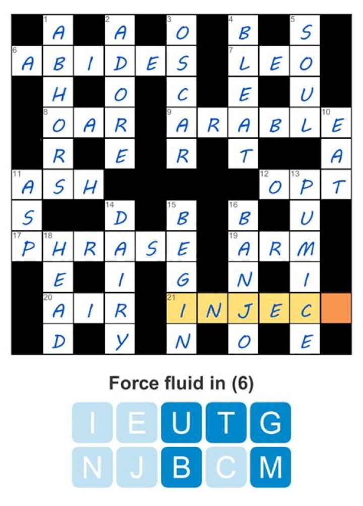The slightest bit NYT Crossword Clue