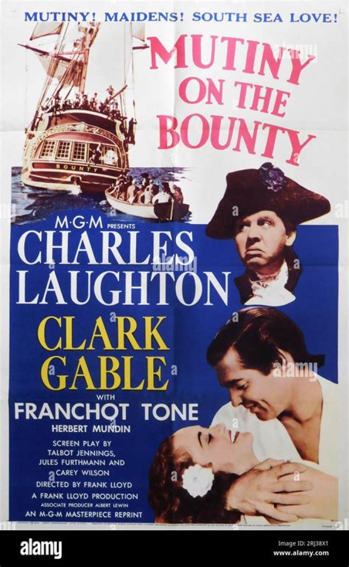 The Third Man actor who played Captain William Bligh in Mutiny on the Bounty: 2 wds.