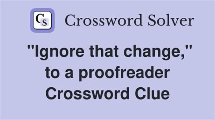 #, to a proofreader Crossword Clue