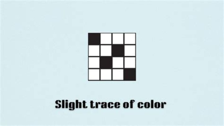 Trace of color