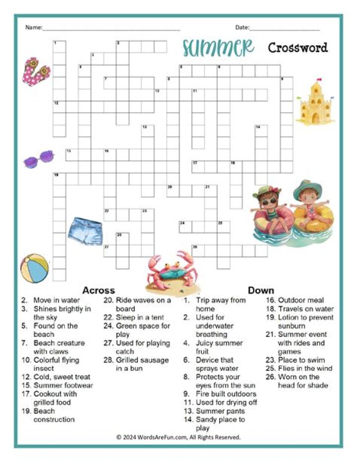 Universal Bag in a certain picnic race Crossword Clue