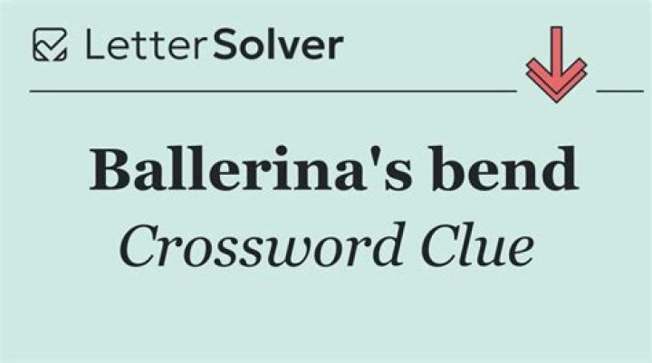 USA Today Ballet dancer's bend Crossword Clue Answer With 4 letters