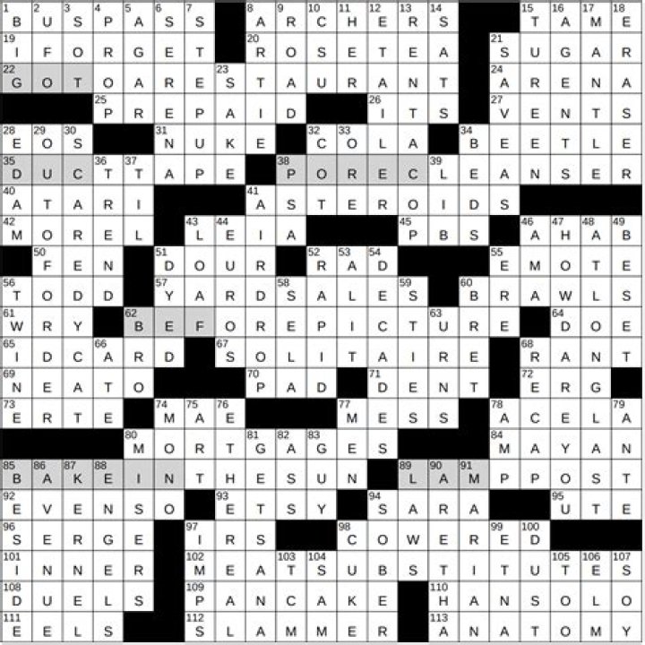 USA Today Shell out Crossword Clue Puzzle Answers