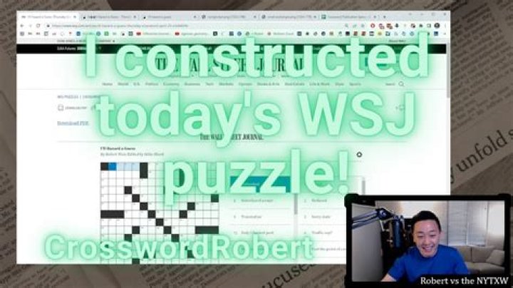 Wall Street Display clearly WSJ Crossword Puzzle clues and Answers