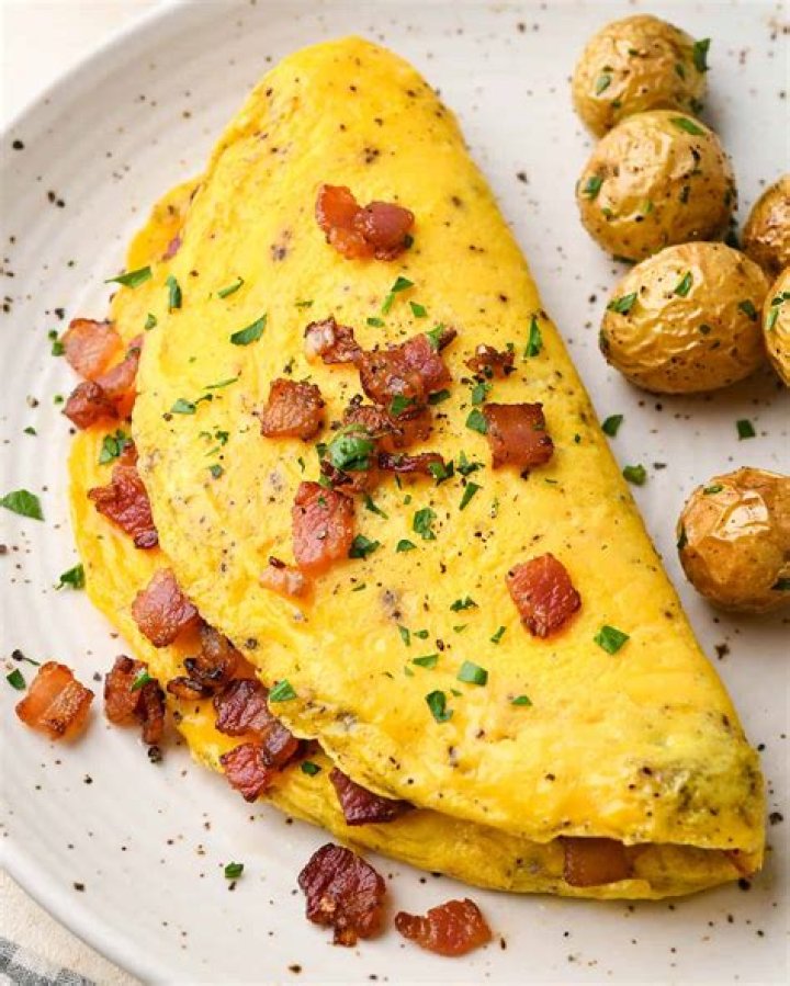 What an omelet is made in