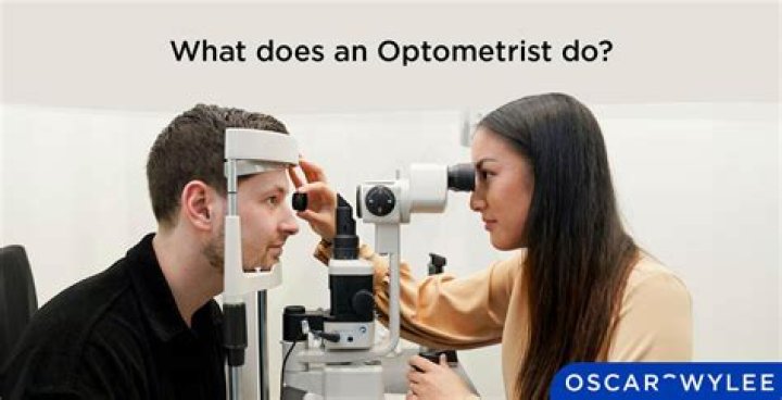What an optometrist examines