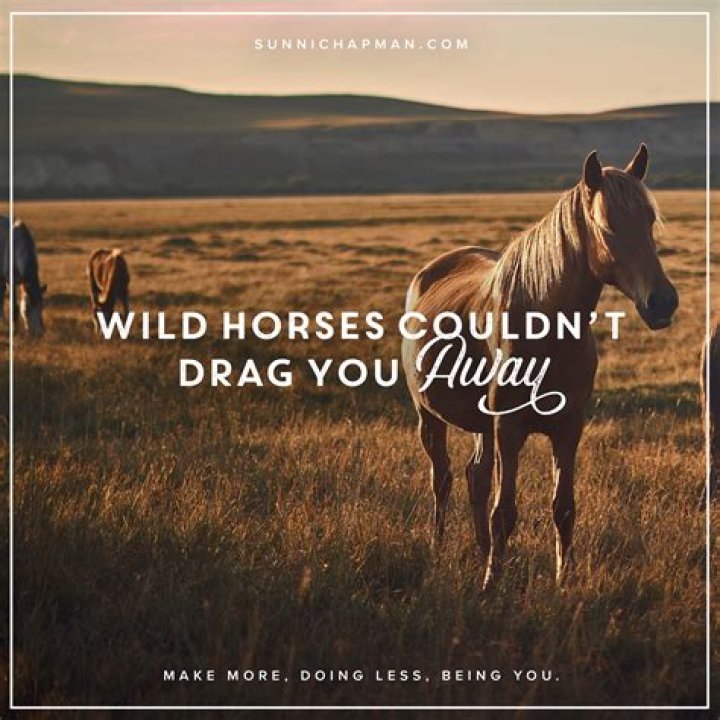 Wild horses couldn't drag them away, presumably NYT Crossword Clue Answer