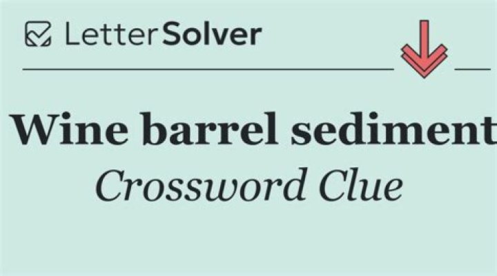 Wine barrel sediment WSJ Crossword Clue, Wall Street 4 letters Answer