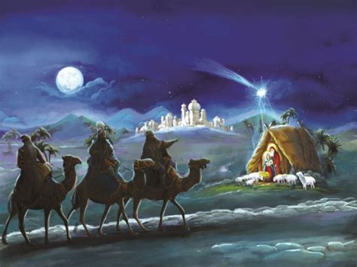 Wise men who traveled to Bethlehem